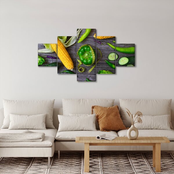 Obraz z warzywami (125x70 cm)