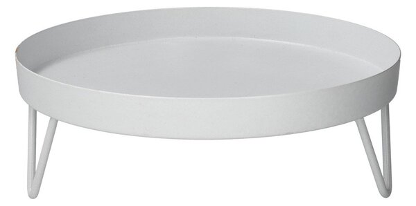 Metalowa taca dekoracyjna ø 24 cm – Dakls