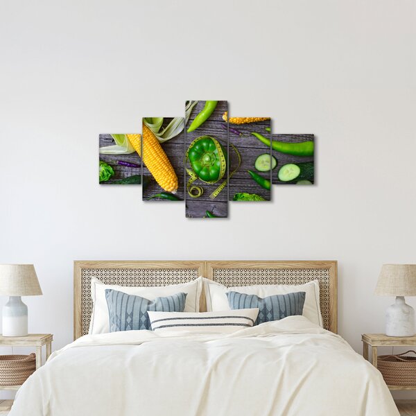 Obraz z warzywami (125x70 cm)