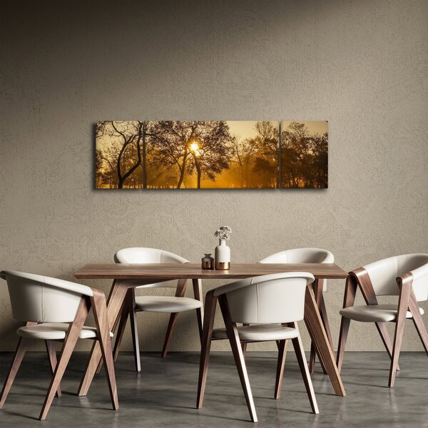 Obraz wschodu słońca (170x50 cm)