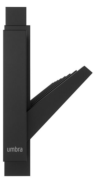 Czarny plastikowy wieszak ścienny 72 cm Sticks – Umbra