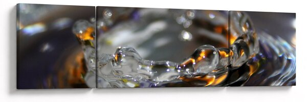 Obraz bransoletki z kropel wody (170x50 cm)