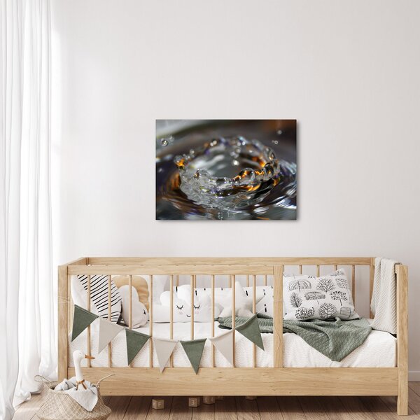 Obraz bransoletki z kropel wody (70x50 cm)
