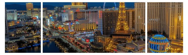 Obraz - Las Vegas (170x50 cm)