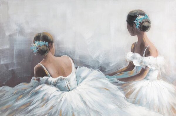 Obraz EUROFIRANY 649 120 x 80 cm Błękitny