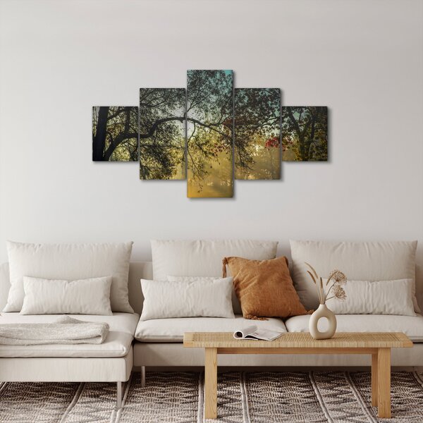 Obraz wschodu słońca (125x70 cm)