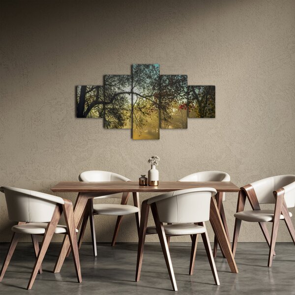 Obraz wschodu słońca (125x70 cm)