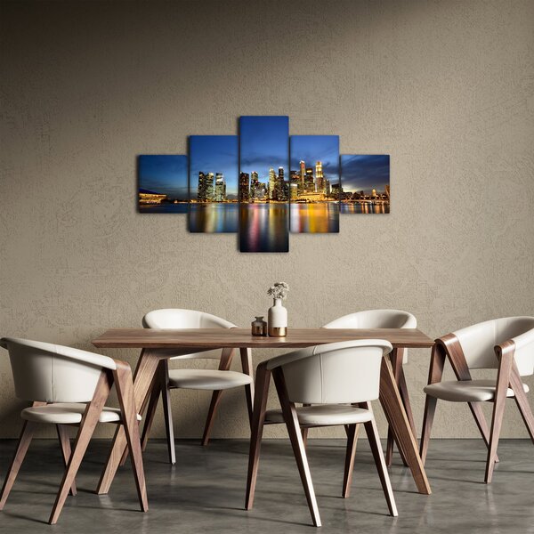 Obraz drapaczy chmur (125x70 cm)