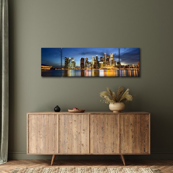 Obraz drapaczy chmur (170x50 cm)