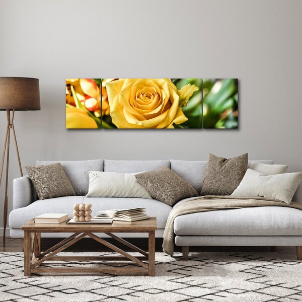 Obraz róży (170x50 cm)