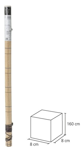 Jasnobrązowa roleta bambusowa 160x180 cm Natural Life – Casa Selección