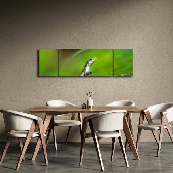 Obraz jaszczurki (170x50 cm)