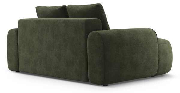 Zielona aksamitna sofa 175 cm Linz – Cosmopolitan Design