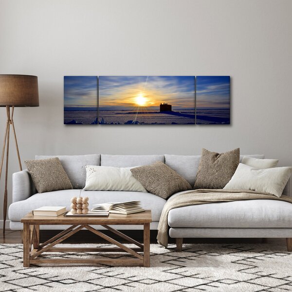 Obraz - krajobraz polarny (170x50 cm)