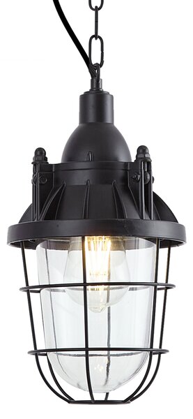 Industrialna lampa wisząca czarna - Cabin