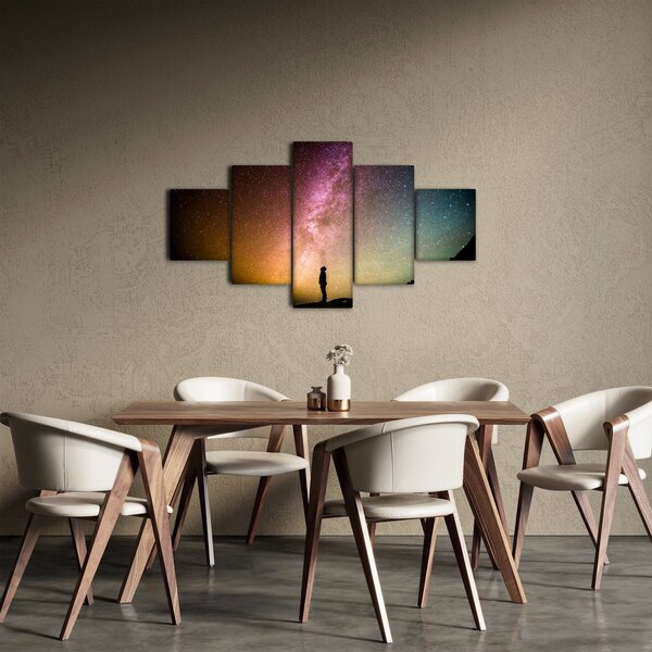 Obraz - niebo pełne gwiazd (125x70 cm)