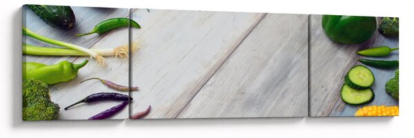 Obraz warzyw (170x50 cm)