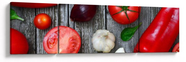 Obraz warzyw (170x50 cm)