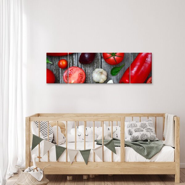 Obraz warzyw (170x50 cm)