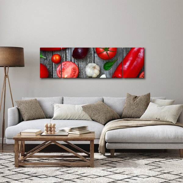 Obraz warzyw (170x50 cm)