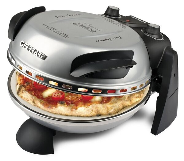 Piec do pizzy G3FERRARI G10006 1200W średnica 33.5 cm Srebrny