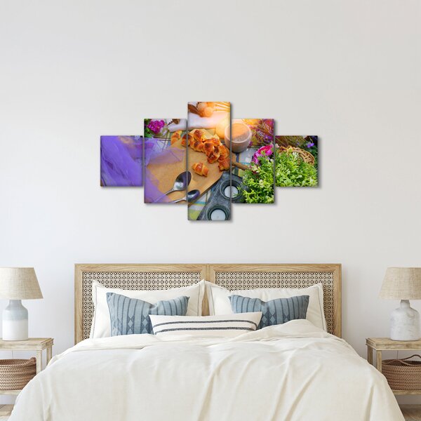 Obraz - letni piknik (125x70 cm)