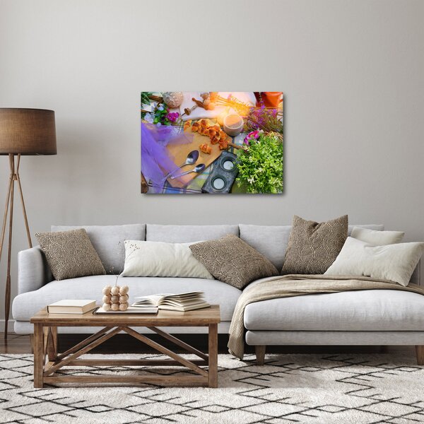Obraz - letni piknik (70x50 cm)