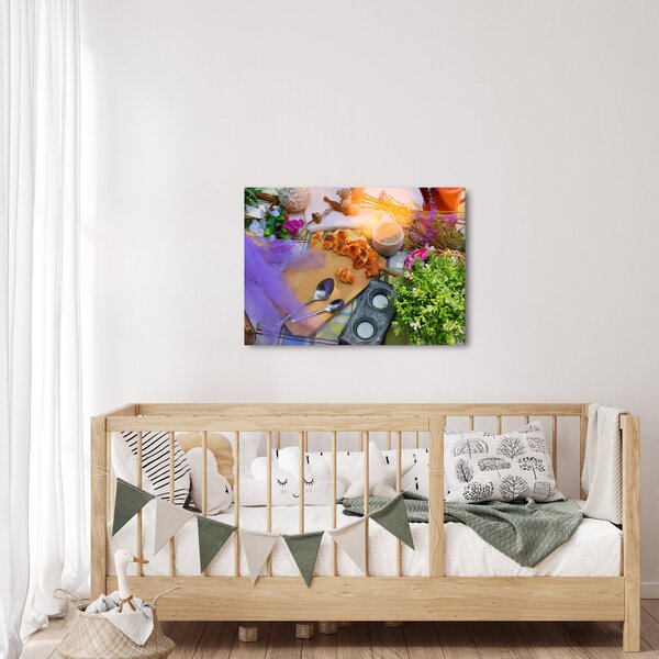 Obraz - letni piknik (70x50 cm)