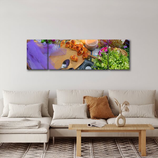 Obraz - letni piknik (170x50 cm)