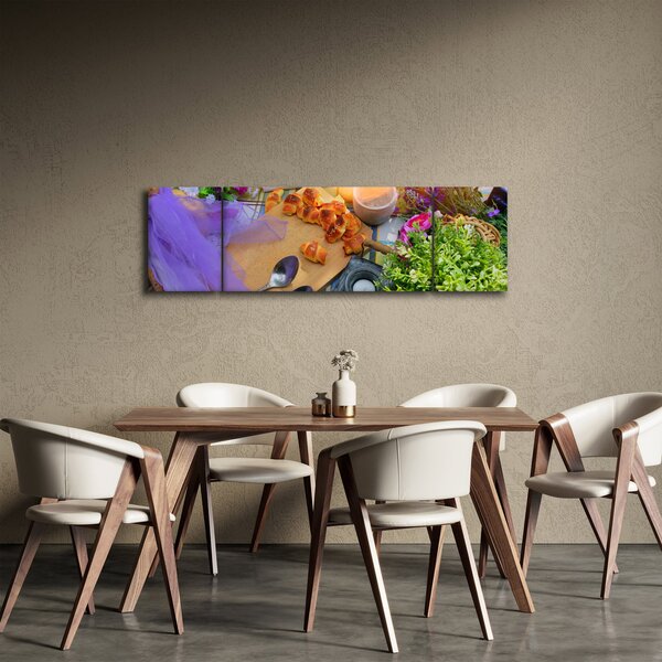 Obraz - letni piknik (170x50 cm)