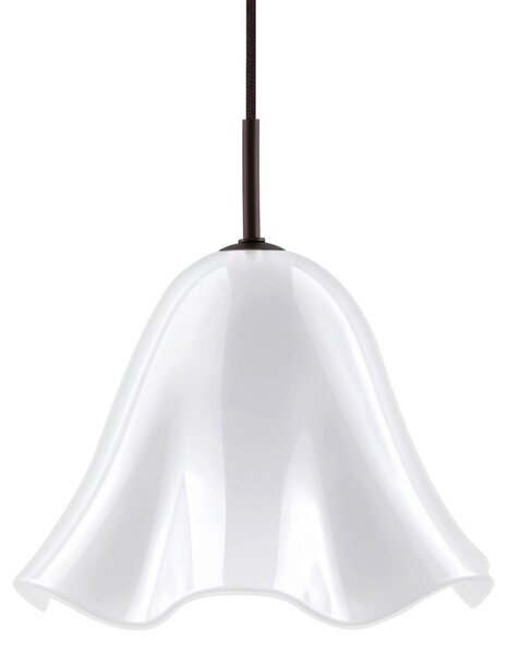Lampa Wisząca Globen Lighting, Bello, ściemnialny, biały, salon, szkło, skandynawski