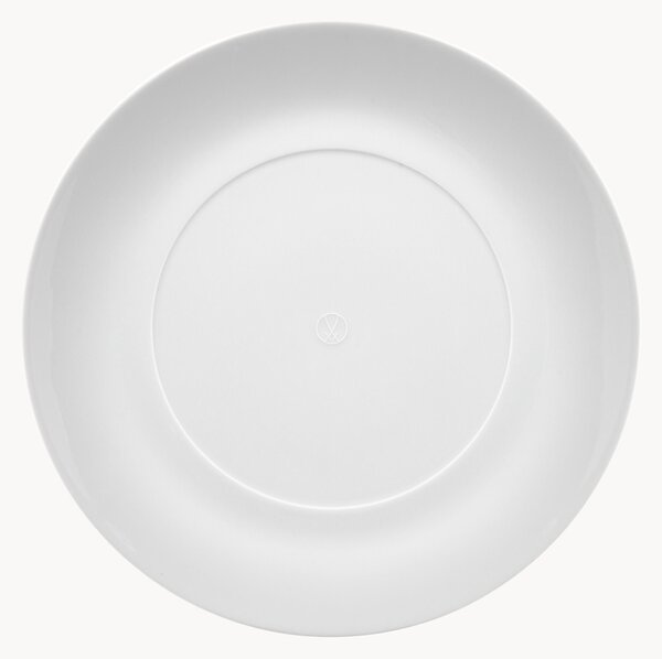 Ręcznie wykonany talerz duży z porcelany Cosmopolitan, 2 szt