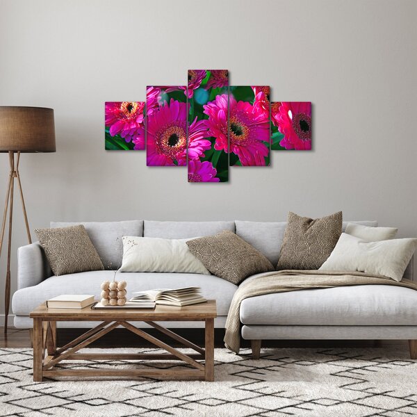 Obraz - kwiaty (125x70 cm)