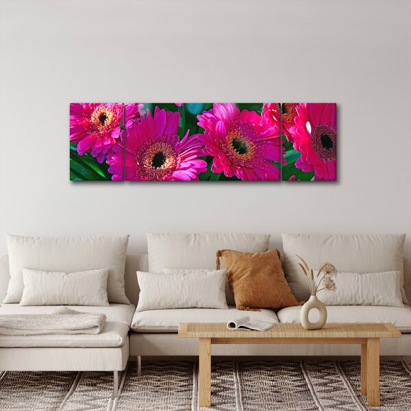 Obraz - kwiaty (170x50 cm)