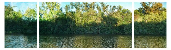 Obraz - jezioro (170x50 cm)