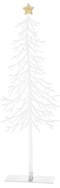 Bożonarodzeniowa metalowa dekoracja Tree with star, 8 x 25 x 3,5 cm