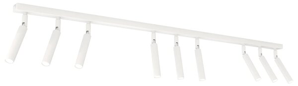 Biała sufitowa lampa reflektorowa - 4X D143 S5-H72