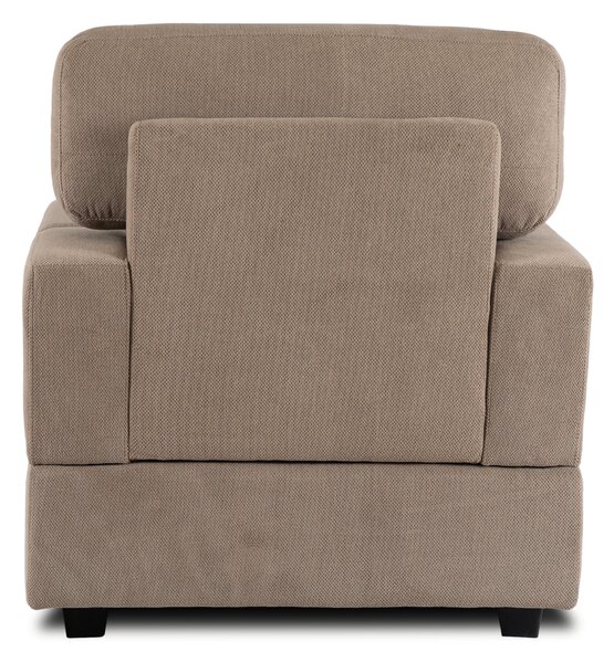 Fotel Wypoczynkowy Sofa NEO Beżowy Tapicerowany Nowoczesny