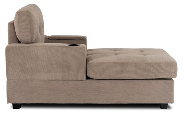 Fotel Wypoczynkowy Sofa NEO Beżowy Tapicerowany Nowoczesny