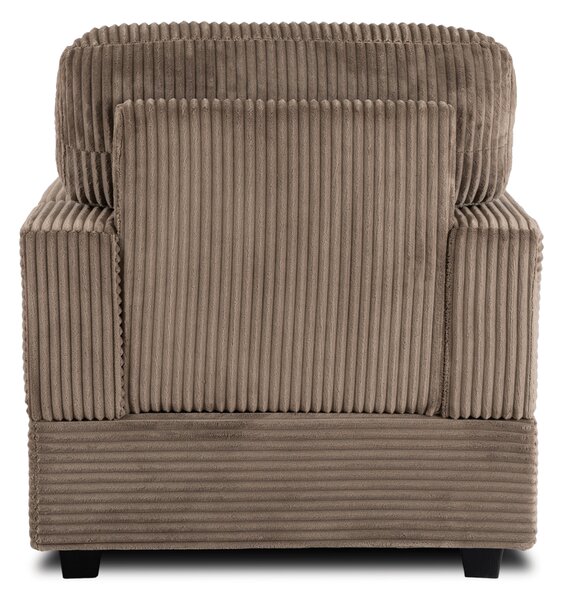Fotel Wypoczynkowy Sofa NEO Beżowy Sztruksowy Nowoczesny