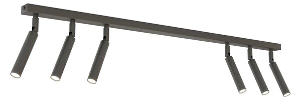 Czarna metalowa lampa reflektorowa - D142 H3-H16