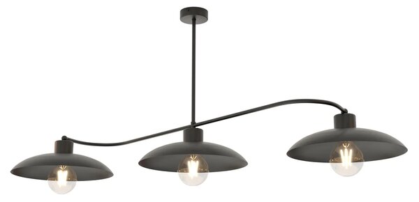 Czarna loftowa lampa sufitowa - 5X D137 C8-C79