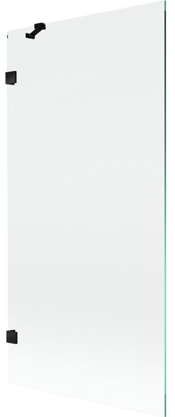 Mexen Lunar parawan nawannowy 1-skrzydłowy 90 x 150 cm, transparent, czarny - 897-090-000-70-00
