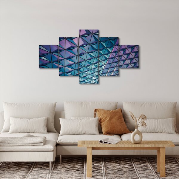 Obraz - struktura koloru (125x70 cm)