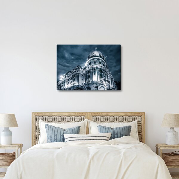Obraz architektury w ciemności (70x50 cm)