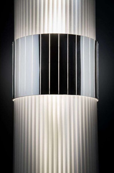 SLAMP - La Lollo Lampa Podłogowa Satin/Prism/Silver