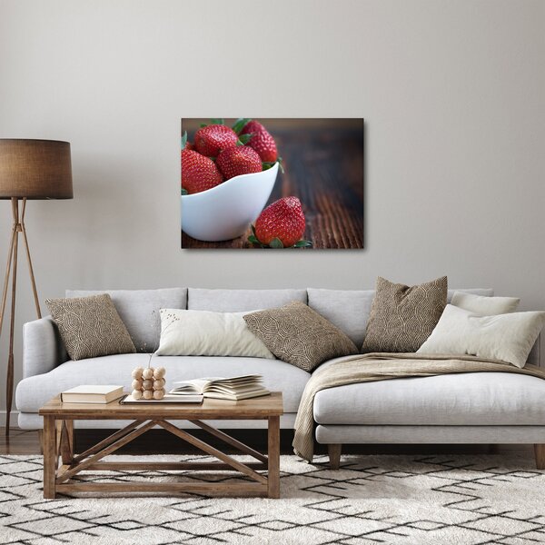 Obraz truskawek (70x50 cm)