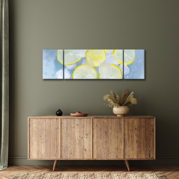 Obraz cytryn w lodzie (170x50 cm)