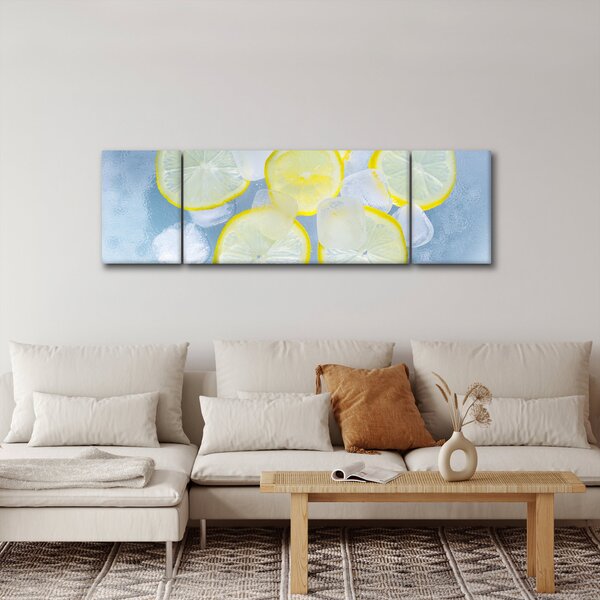 Obraz cytryn w lodzie (170x50 cm)
