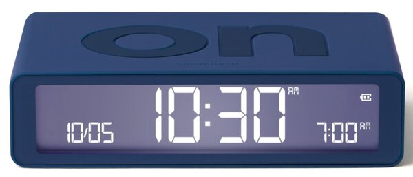 Budzik LEXON Flip Classic Ciemnoniebieski